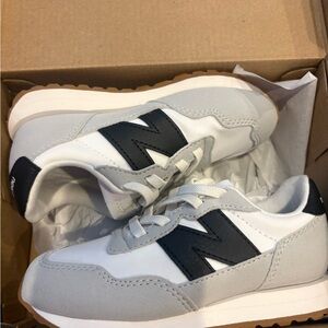 Toddler New Balance White Sneakers